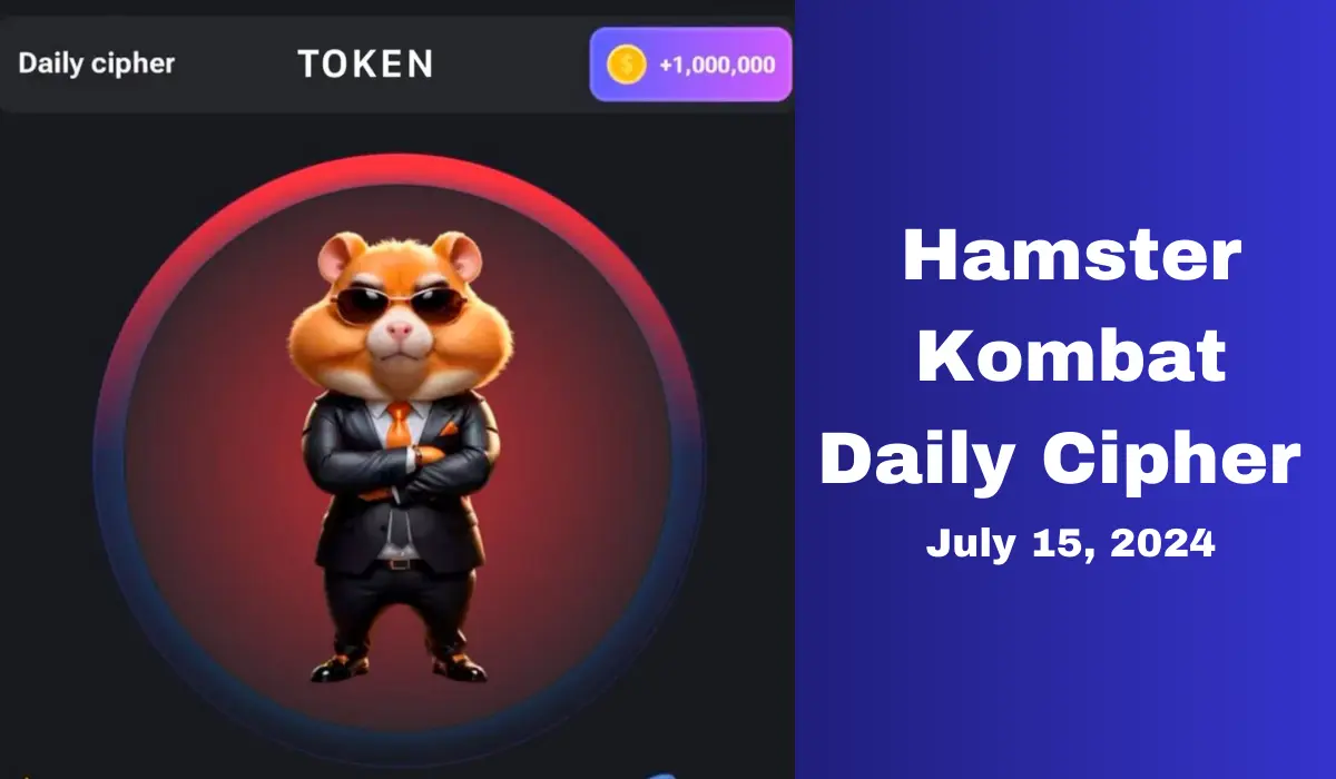 Hamster Kombat Daily Cipher Morse Code Today (July 15, 2024)