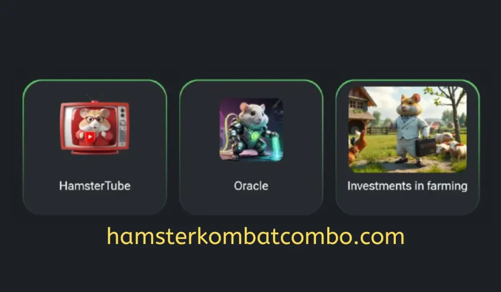 Hamster Kombat Daily Combo Cards August 28, 2024