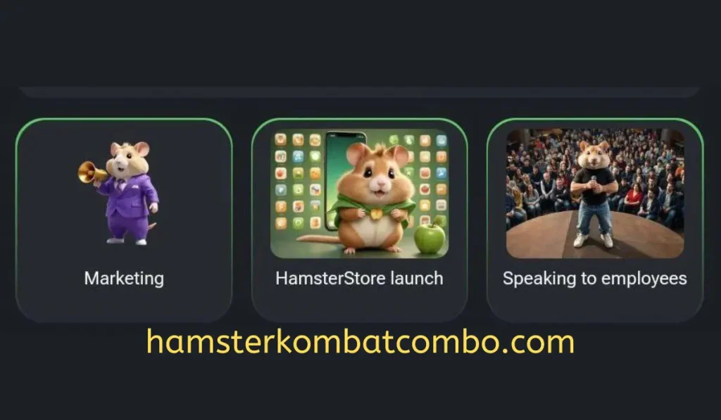 Hamster Kombat Daily Combo Cards August 29, 2024