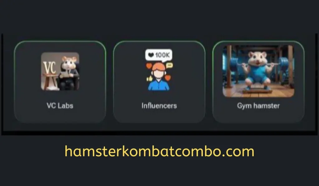 Hamster Kombat Daily Combo Cards September 9, 2024